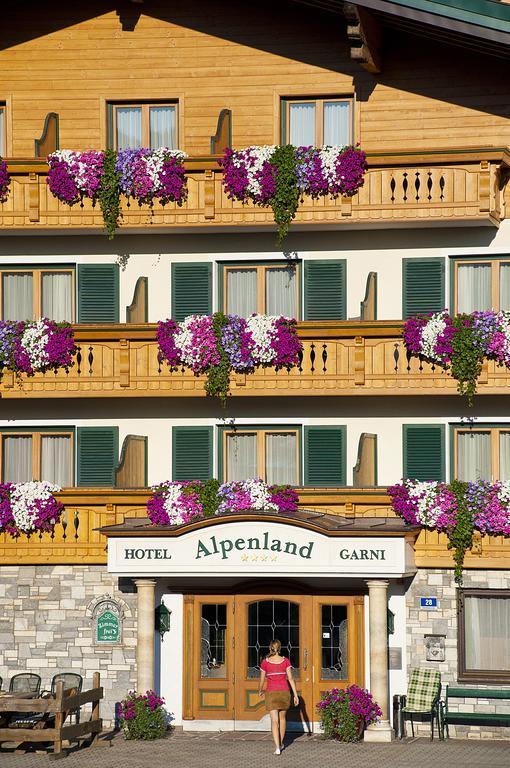 Hotel Garni Alpenland 알텐막팀퐁와 외부 사진