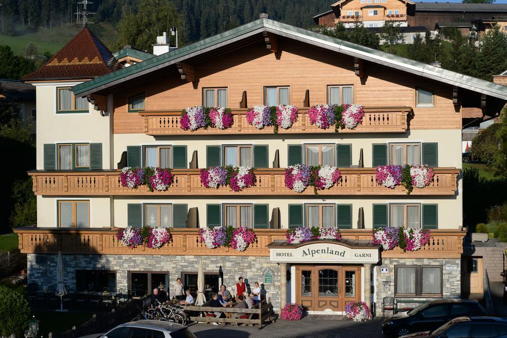 Hotel Garni Alpenland 알텐막팀퐁와 외부 사진